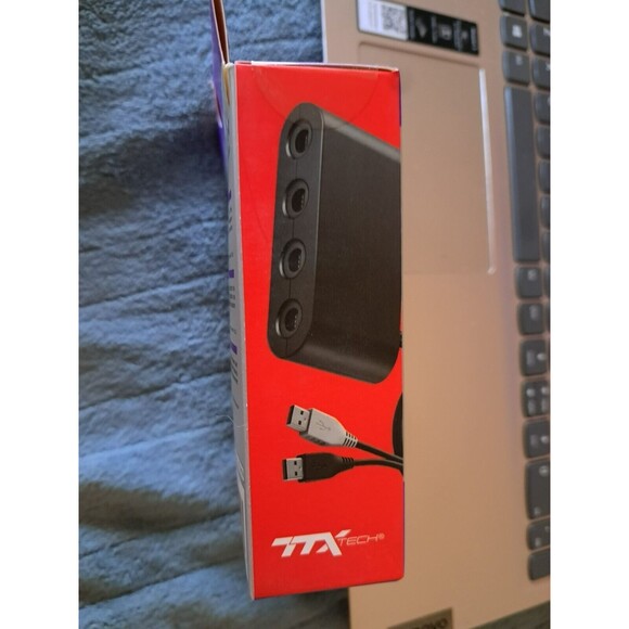 TTX Tech GameCube Compatible 4 Port Controller Adapter For Wii U And Switch 7E - Picture 4 of 4